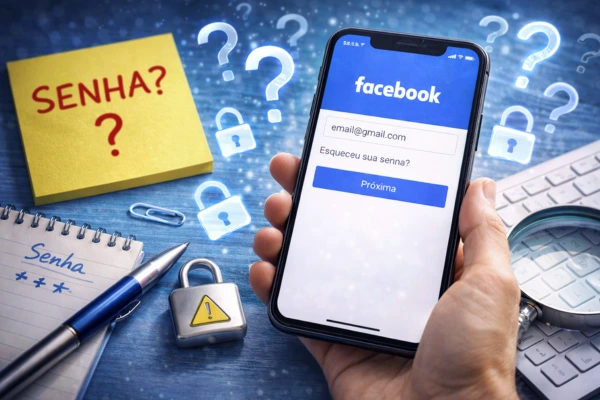 Como recuperar a senha do facebook