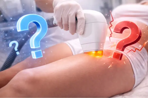 Depilação a laser dói