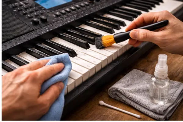 Como limpar teclas sem danificar sensores