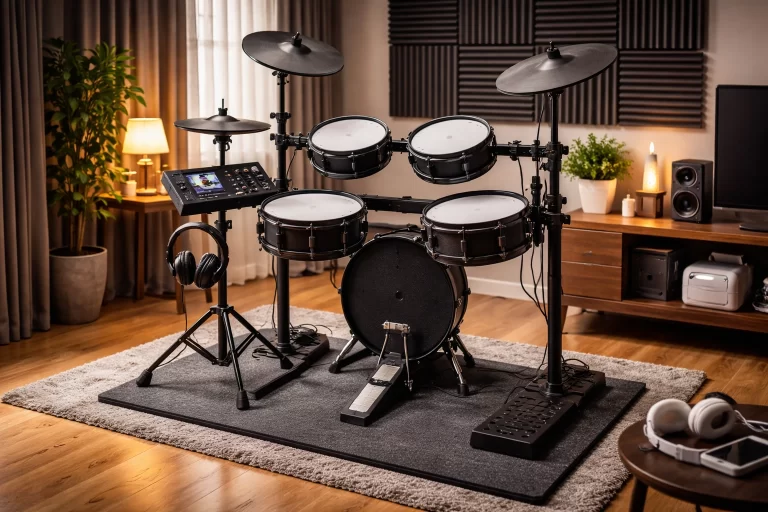 Onde Posicionar Bateria Eletrônica em Apartamento Sem Risco